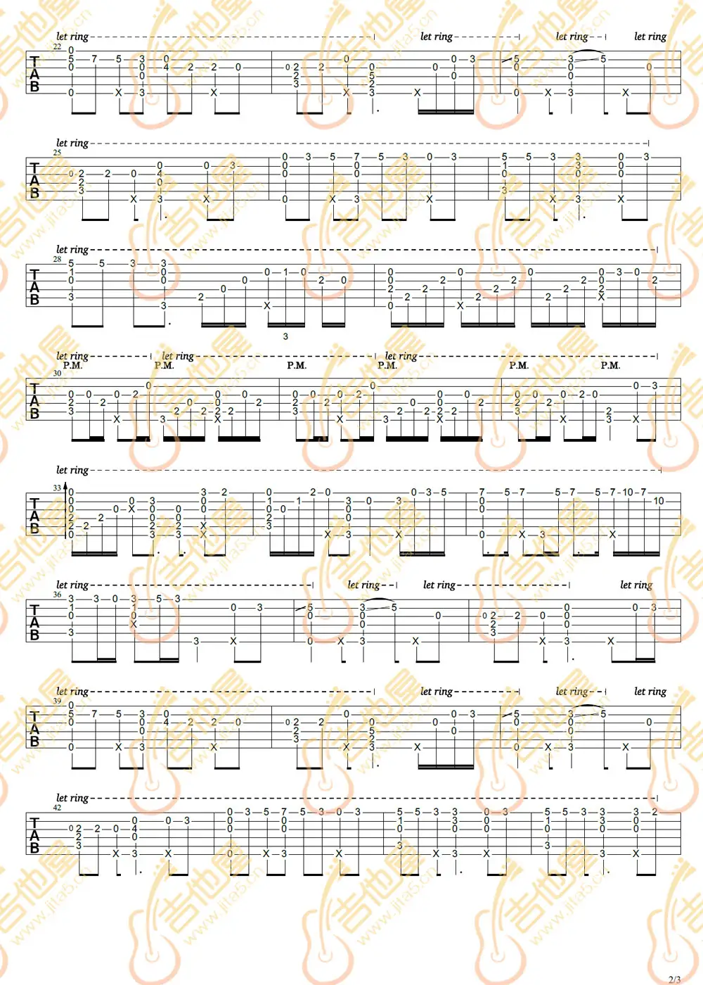 See-You-Again指弹吉他谱2-Charlie-Puth