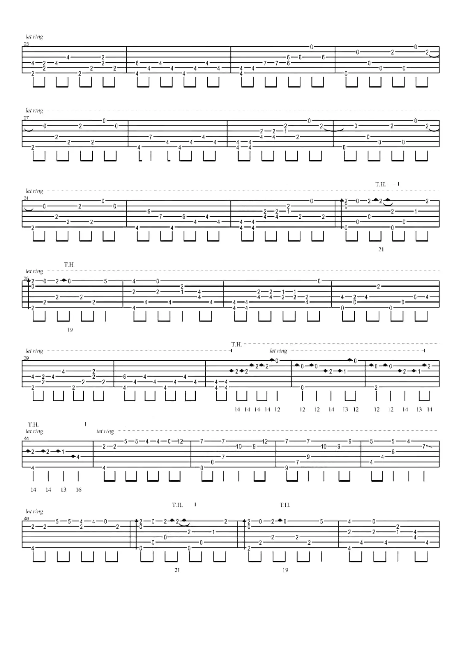 幻昼指弹吉他谱2