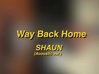 Way Back Home指弹谱_SHAUN_原版指弹谱
