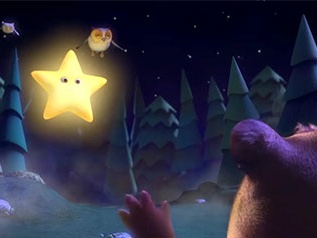 小星星指弹吉他谱_超简单版_指弹谱